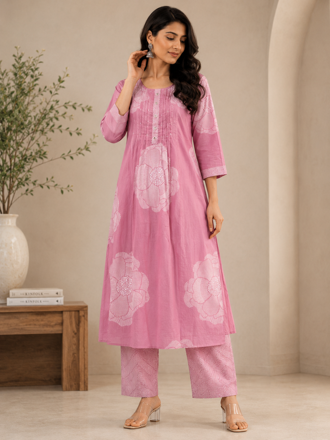 Rezina | Cotton Pant Set