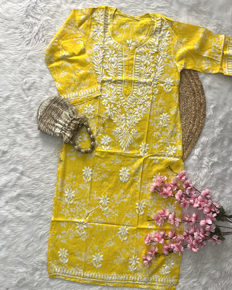 Bahaar | MulMul Cotton Kurti