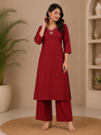 Zoya | Chanderi Co-ord Set
