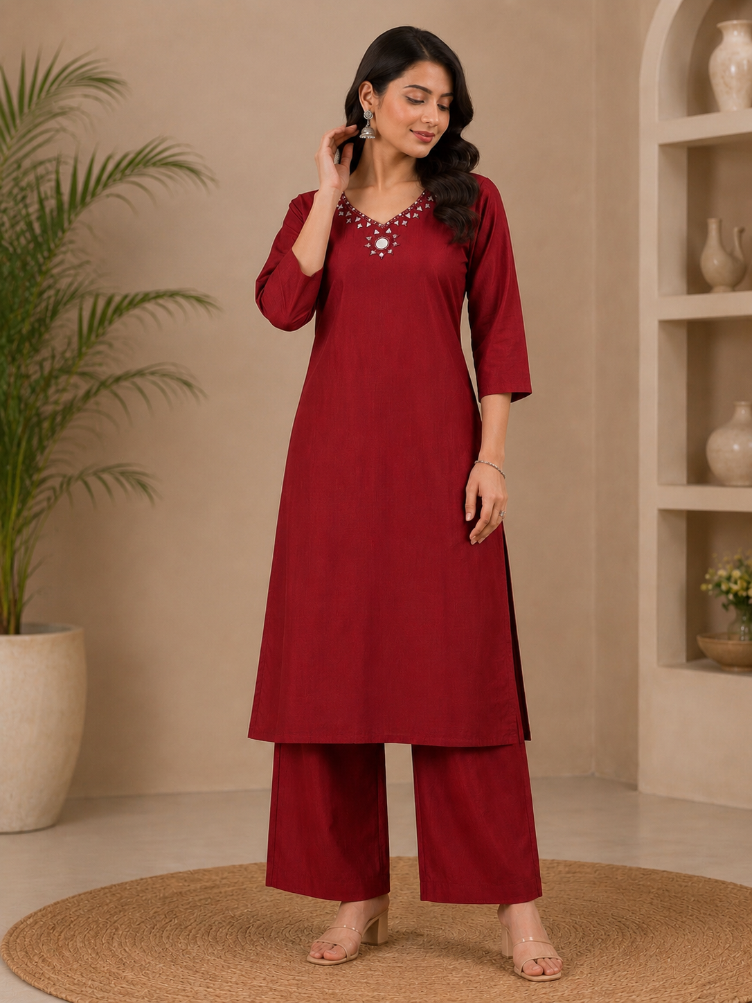 Zoya | Chanderi Co-ord Set