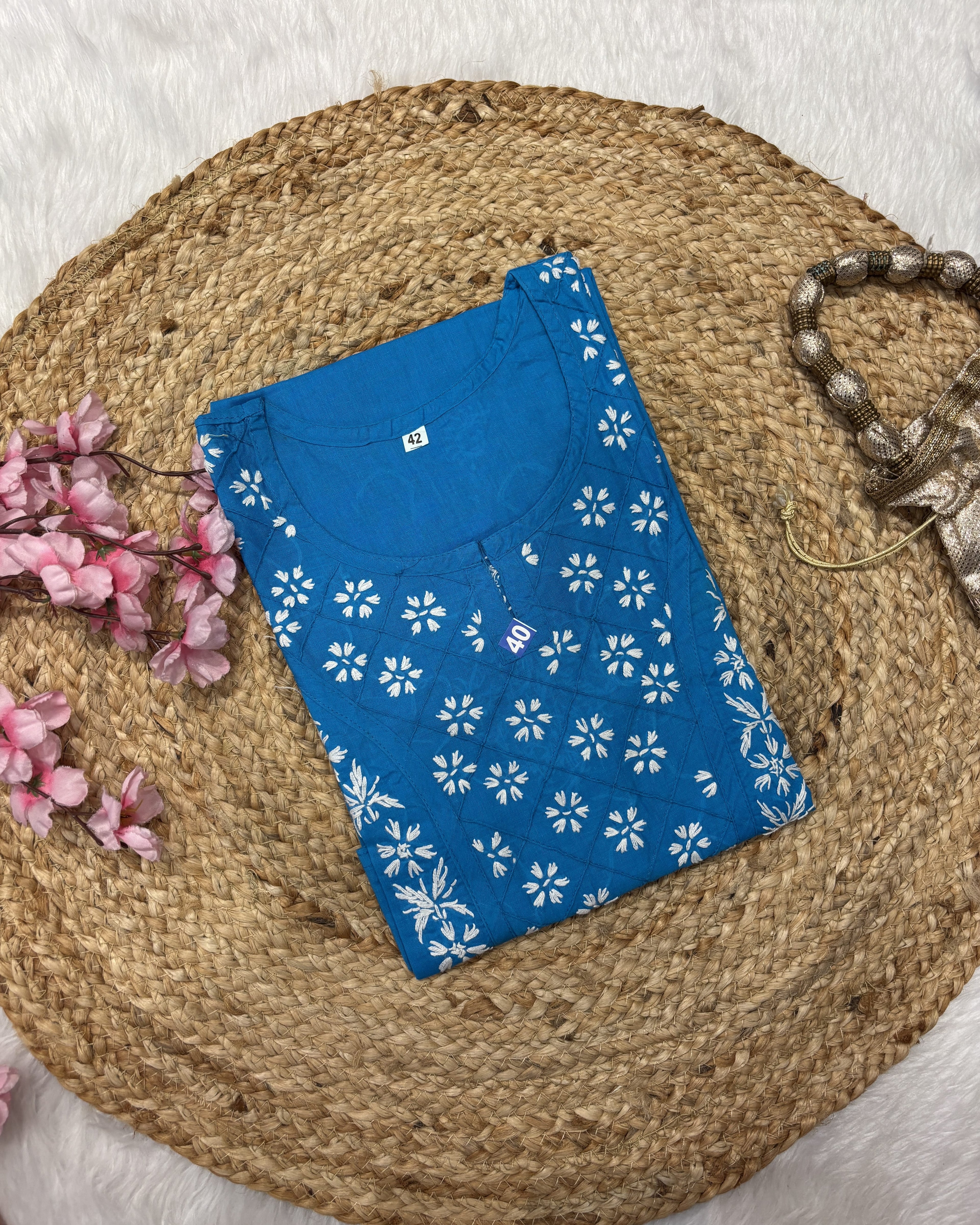 Azura | Cotton Long Kurti