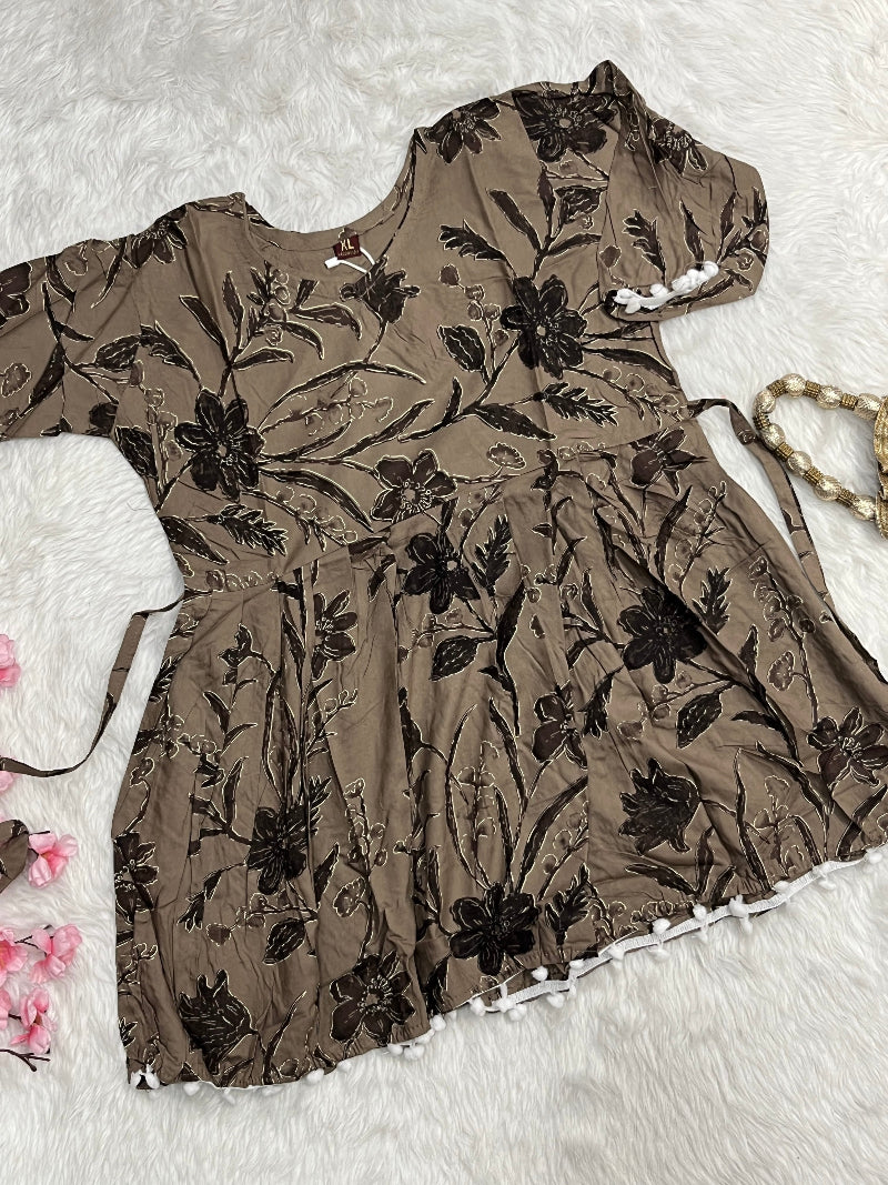 Leila | Rayon Short Gown