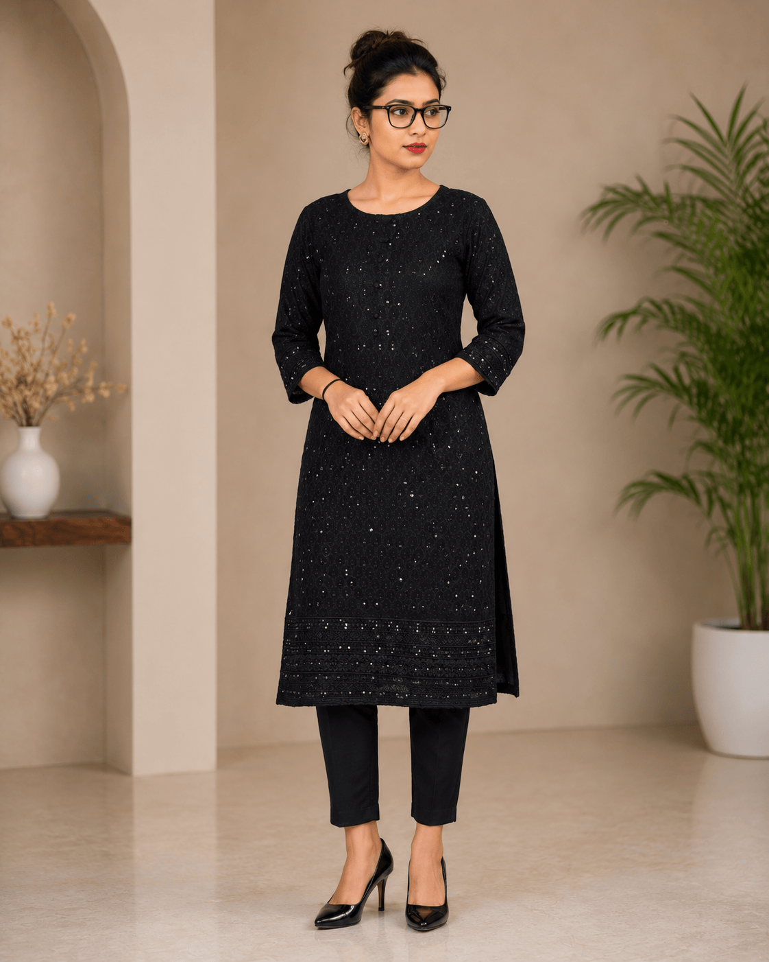 Naira | Cotton Long Kurti