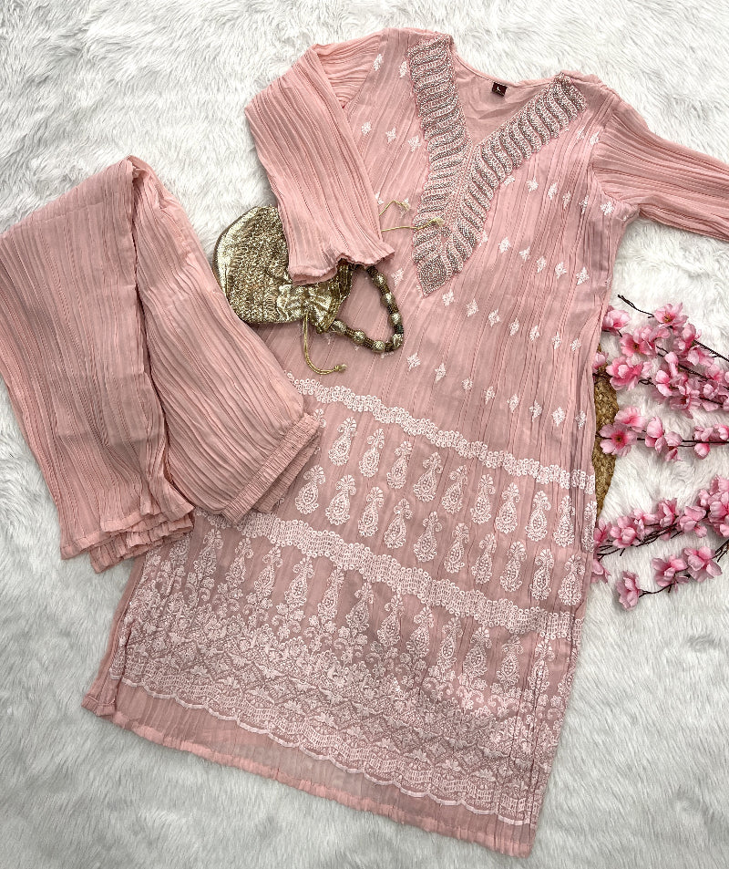 Eloise | Georgette Kurta Set