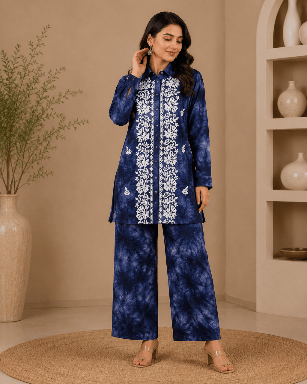 Tahaa | Rayon Tie Dye Co-ord Set