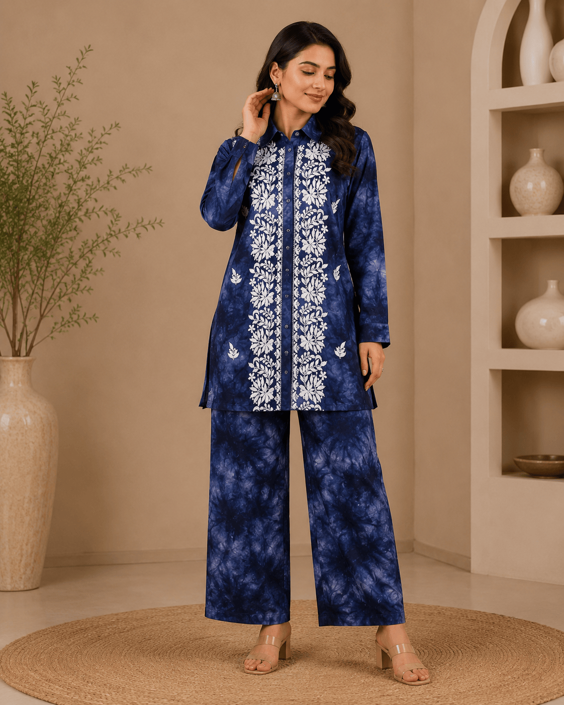 Tahaa | Rayon Tie Dye Co-ord Set