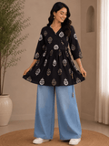 Leia | Cotton Short Gown
