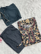 Elvina | Rayon Kurta Pant Set