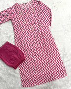 Lavara | Cotton Pant Set
