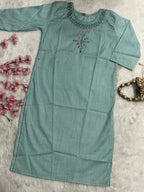 Elara | Cotton Long Kurti