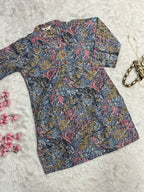 Alina | Cotton Short Kurti