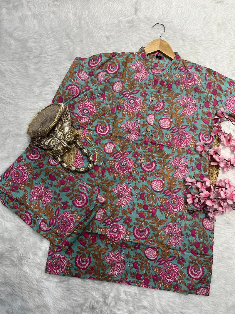 Laiba | Jaipuri Co-ord Set