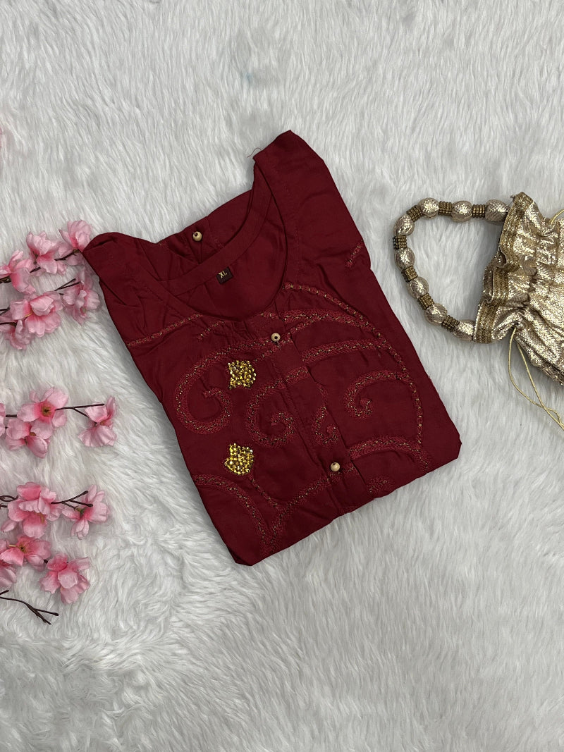 Aria | Rayon Long Kurti