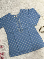 Kiara | Cotton Short Kurti