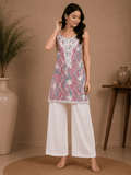 Aafa | MulMul Cotton Noodle Strap Kurti