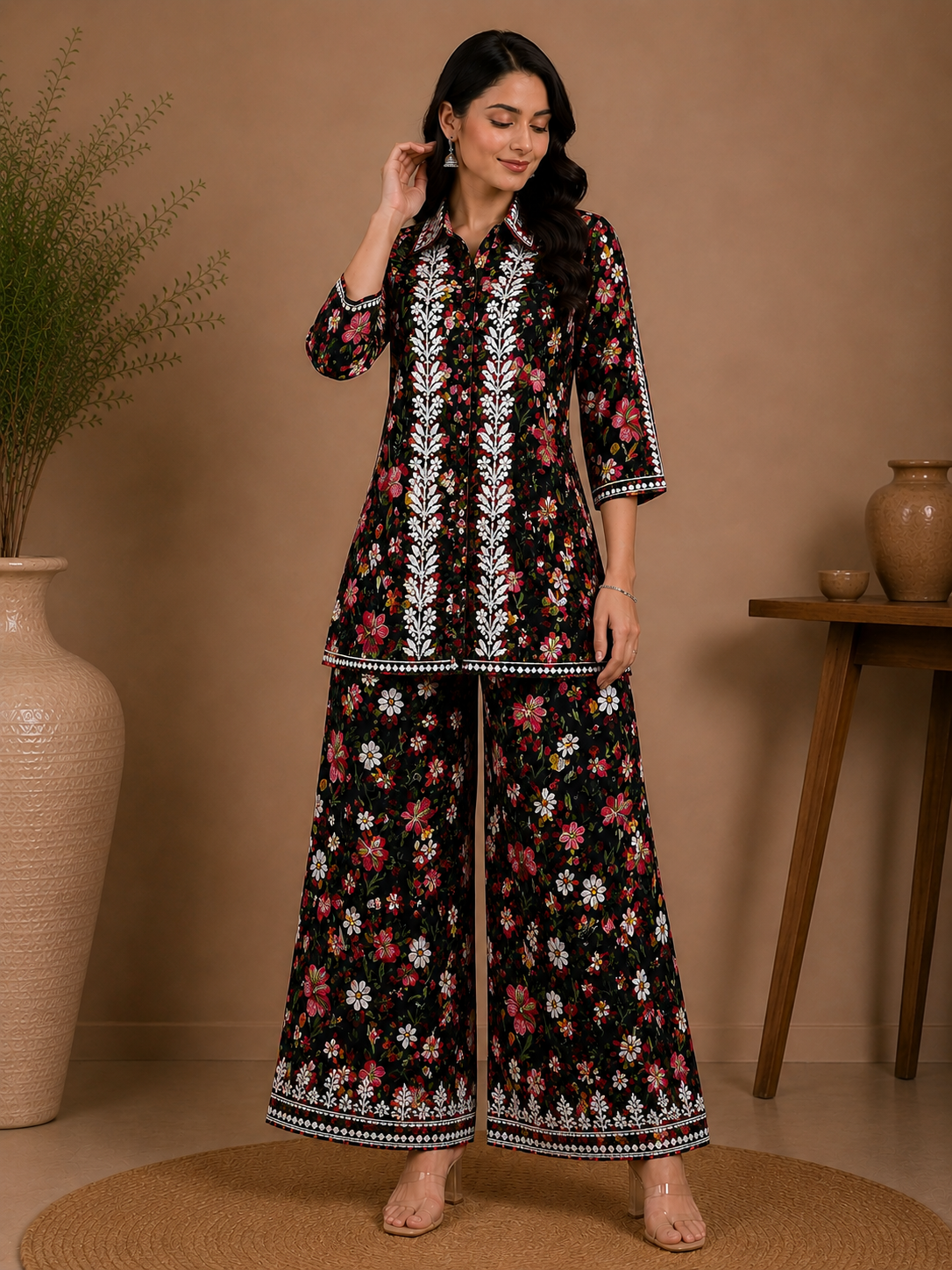 Aafia | Rayon Printed Co-ord Set