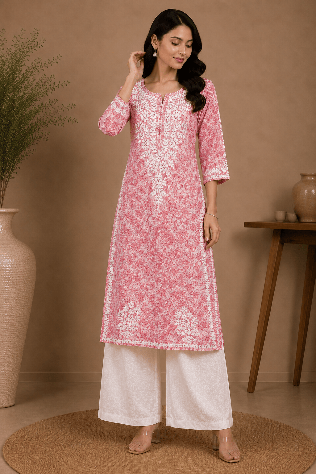 Aamira | MulMul Cotton Kurti