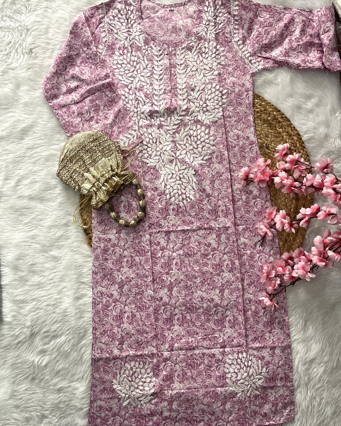 Aamira | MulMul Cotton Kurti