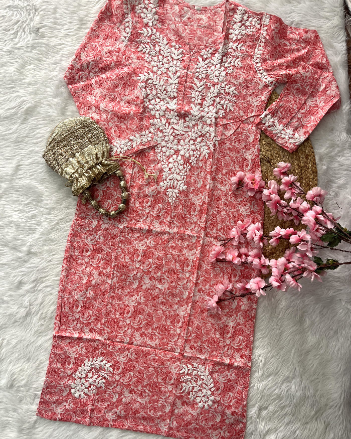 Aamira | MulMul Cotton Kurti