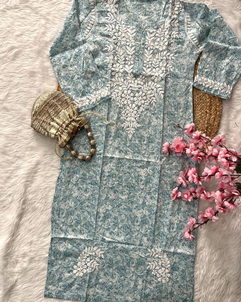 Aamira | MulMul Cotton Kurti