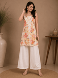 Abir | MulMul Cotton Noodle Strap Kurti