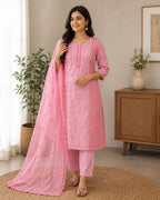 Aleeza | Cotton Kurta Pant Set