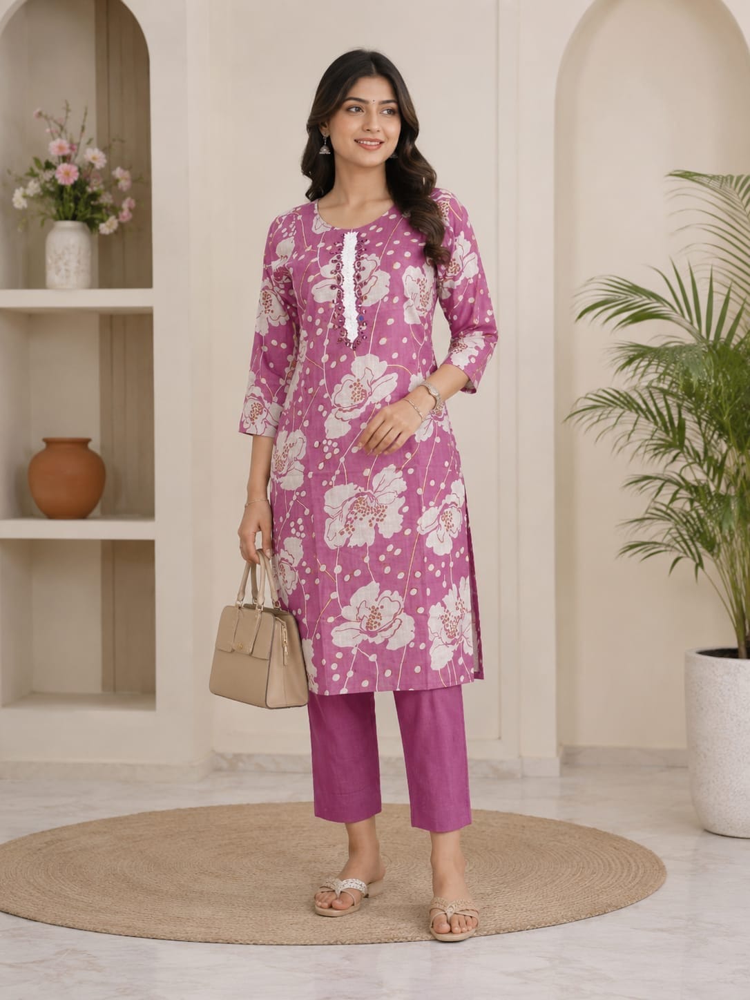 Alvina | Rayon Kurta Set
