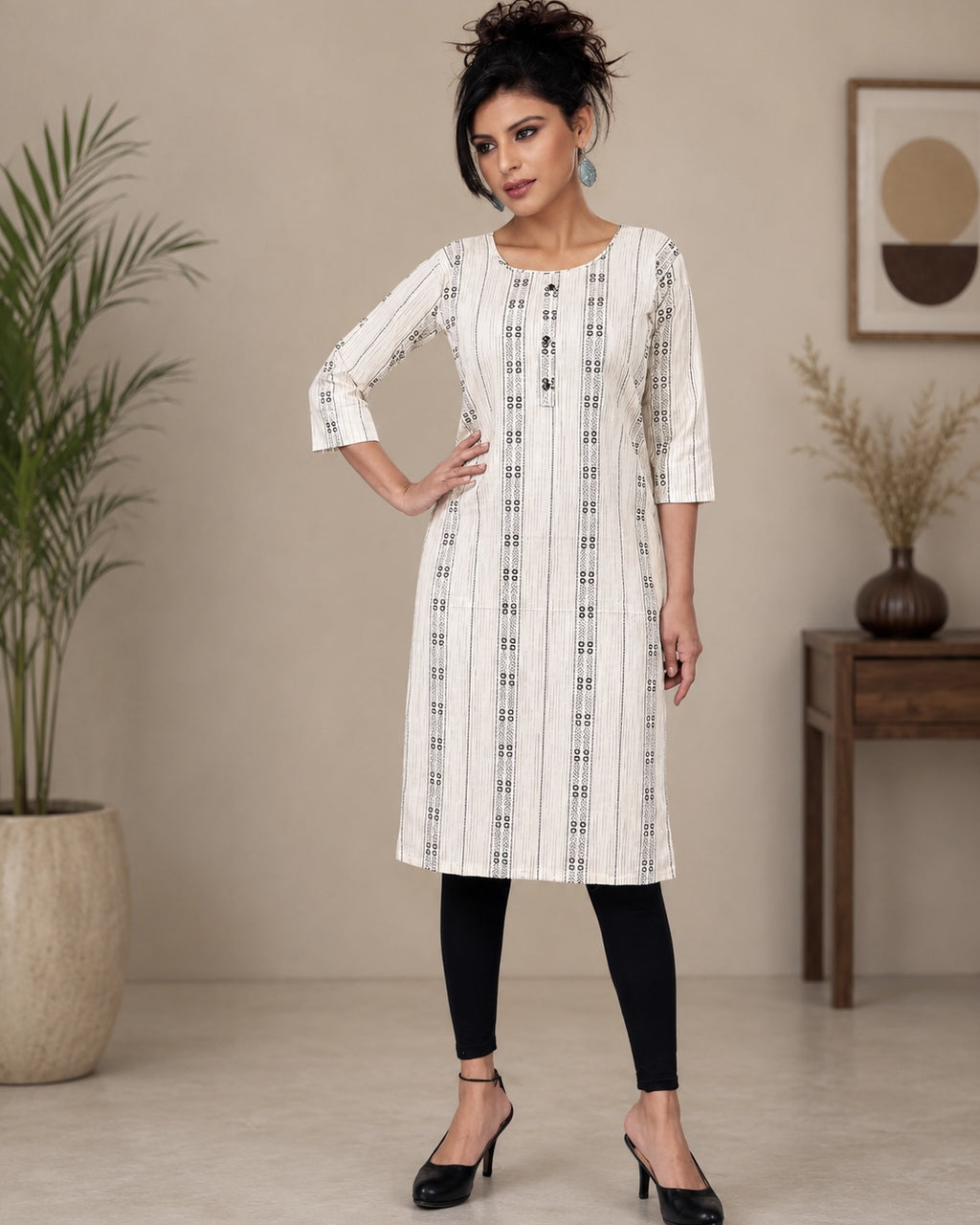 Amara | Cotton Long Kurti