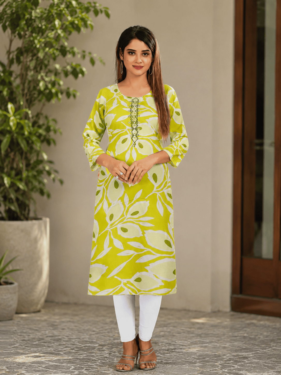 Aurora | Cotton Long Kurti