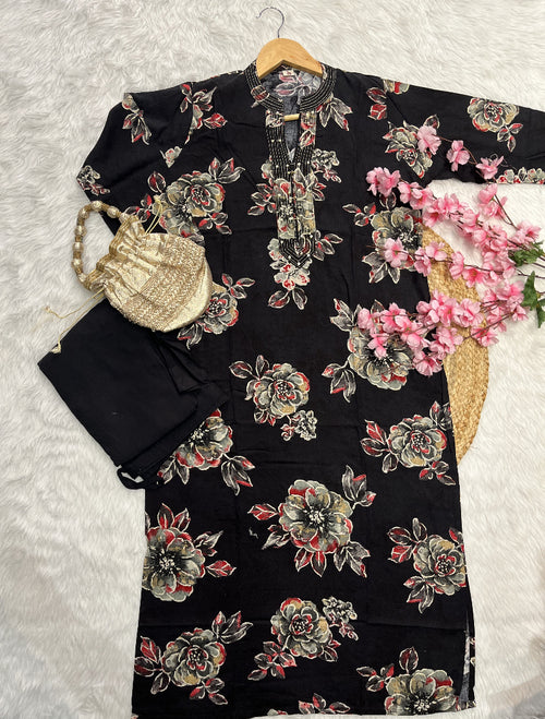 Calina | Rayon Kurta Set
