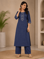 Delara | Rayon Kurta Set