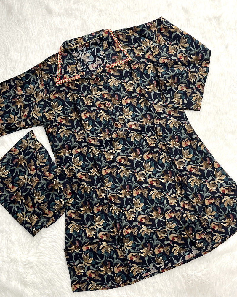 Elvina | Chanderi Co-ord Set