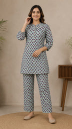 Helara | Jaipuri Co-ord Set