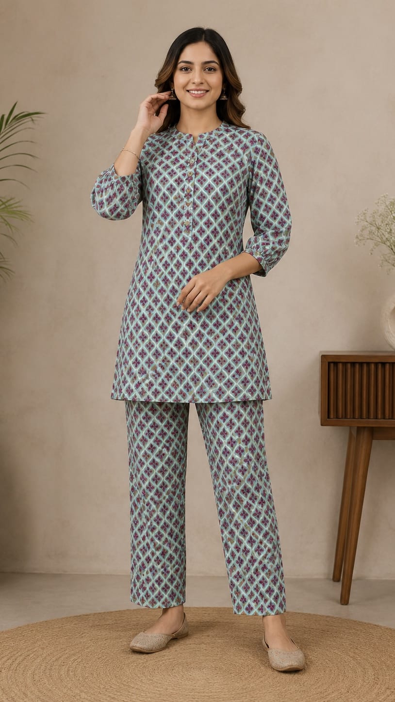 Helara | Jaipuri Co-ord Set