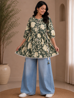 Leila | Rayon Short Gown