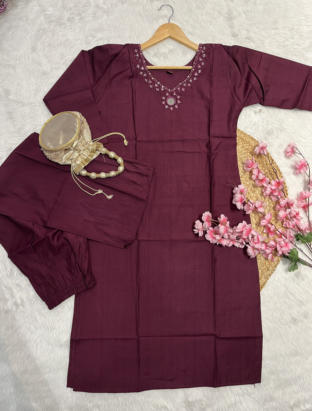 Zoya | Chanderi Co-ord Set