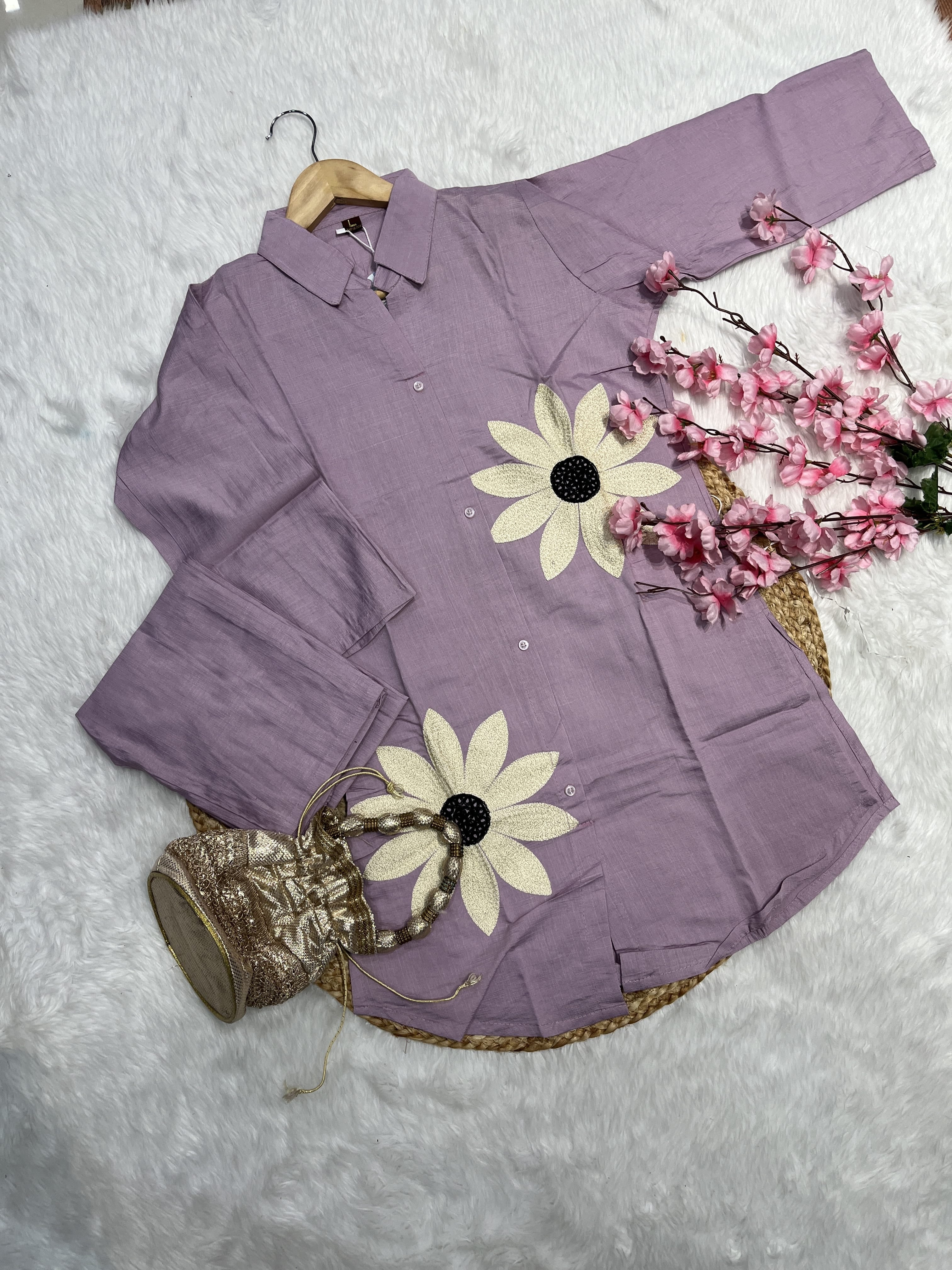 Sivara | Patchwork Chanderi Co-ord Set