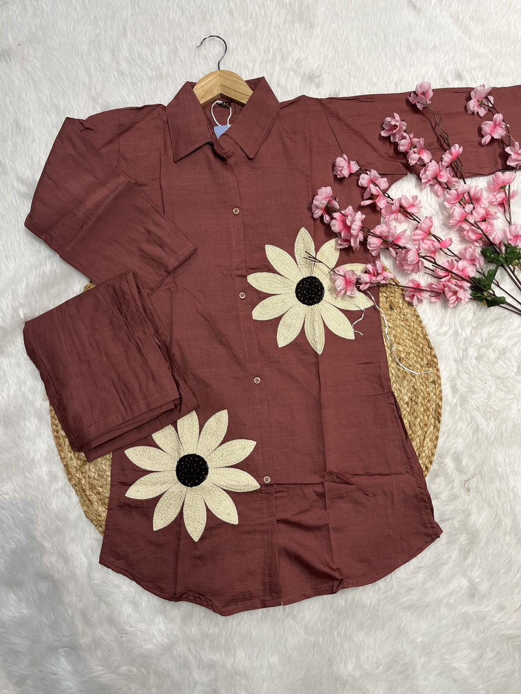 Sivara | Patchwork Chanderi Co-ord Set