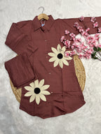 Sivara | Patchwork Chanderi Co-ord Set