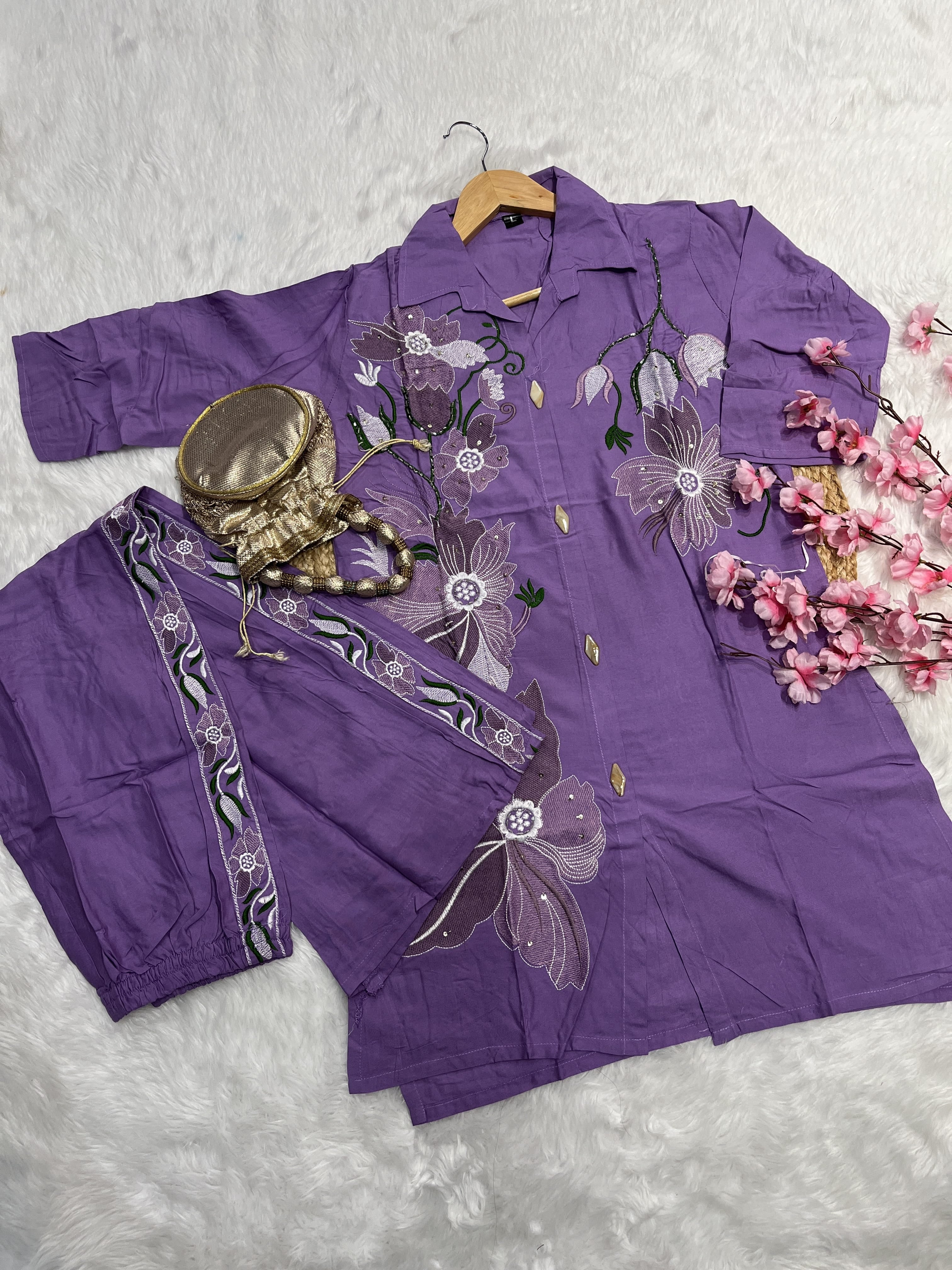 Tivara | Rayon Co-ord Set