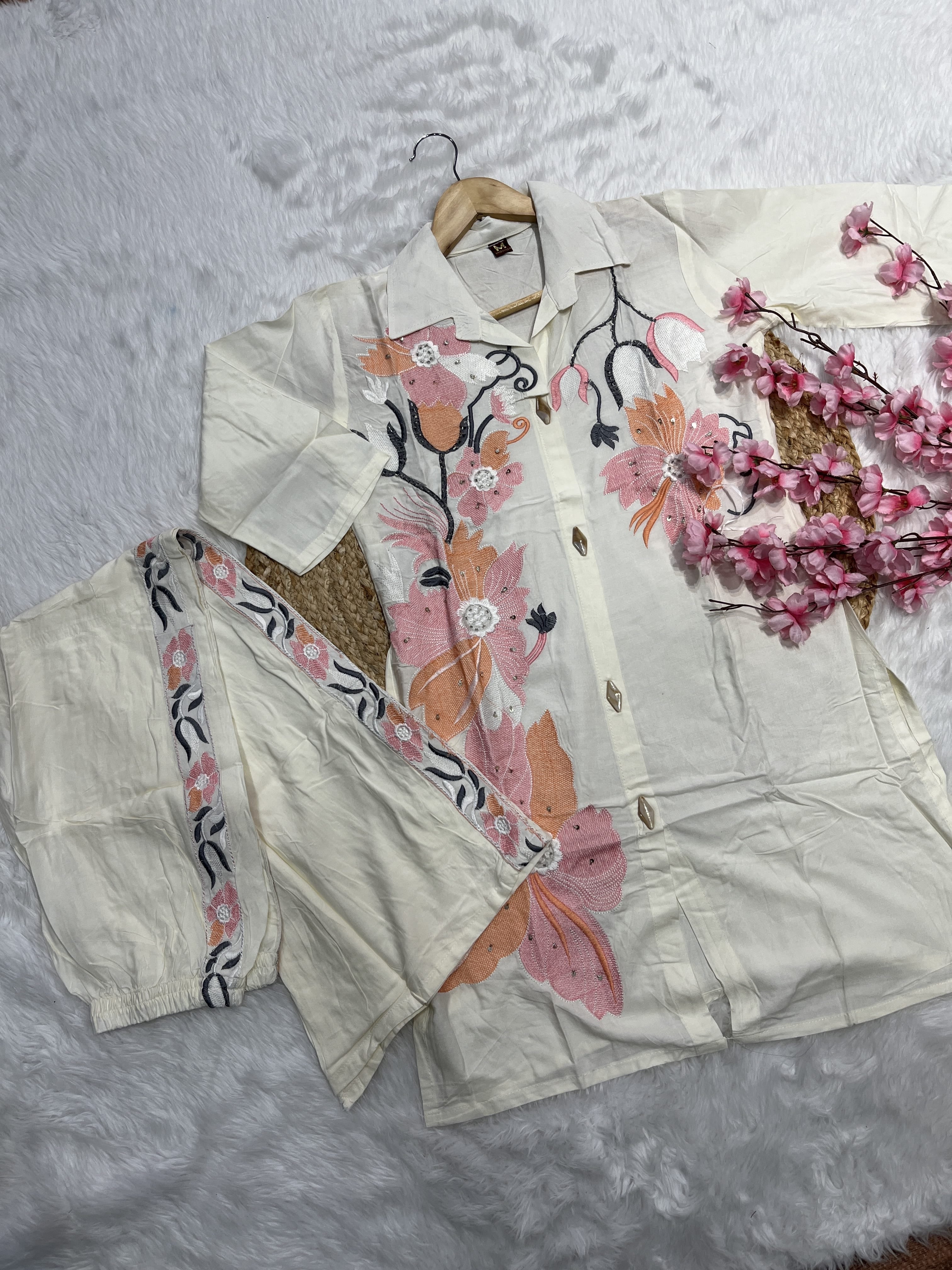 Tivara | Rayon Co-ord Set