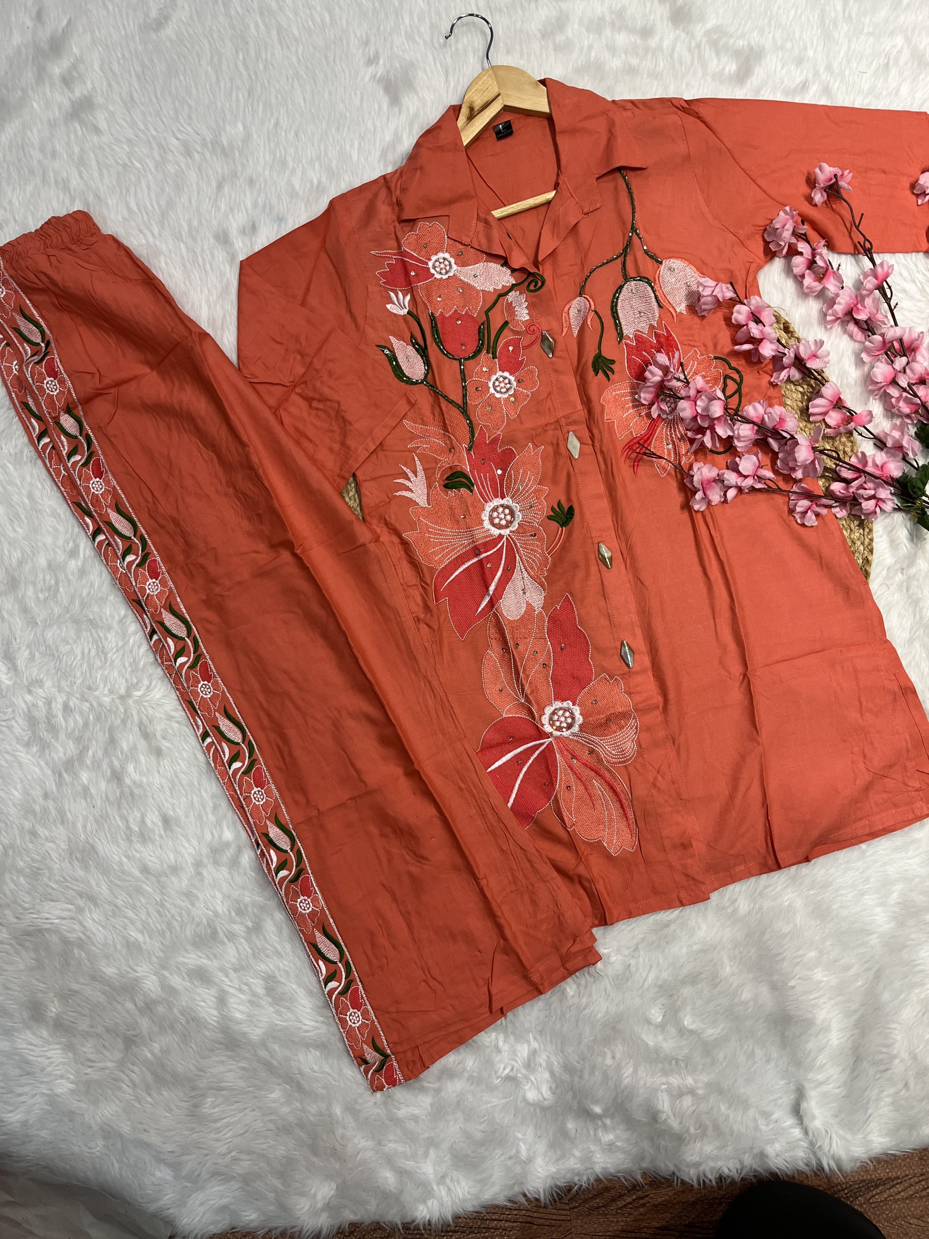 Tivara | Rayon Co-ord Set