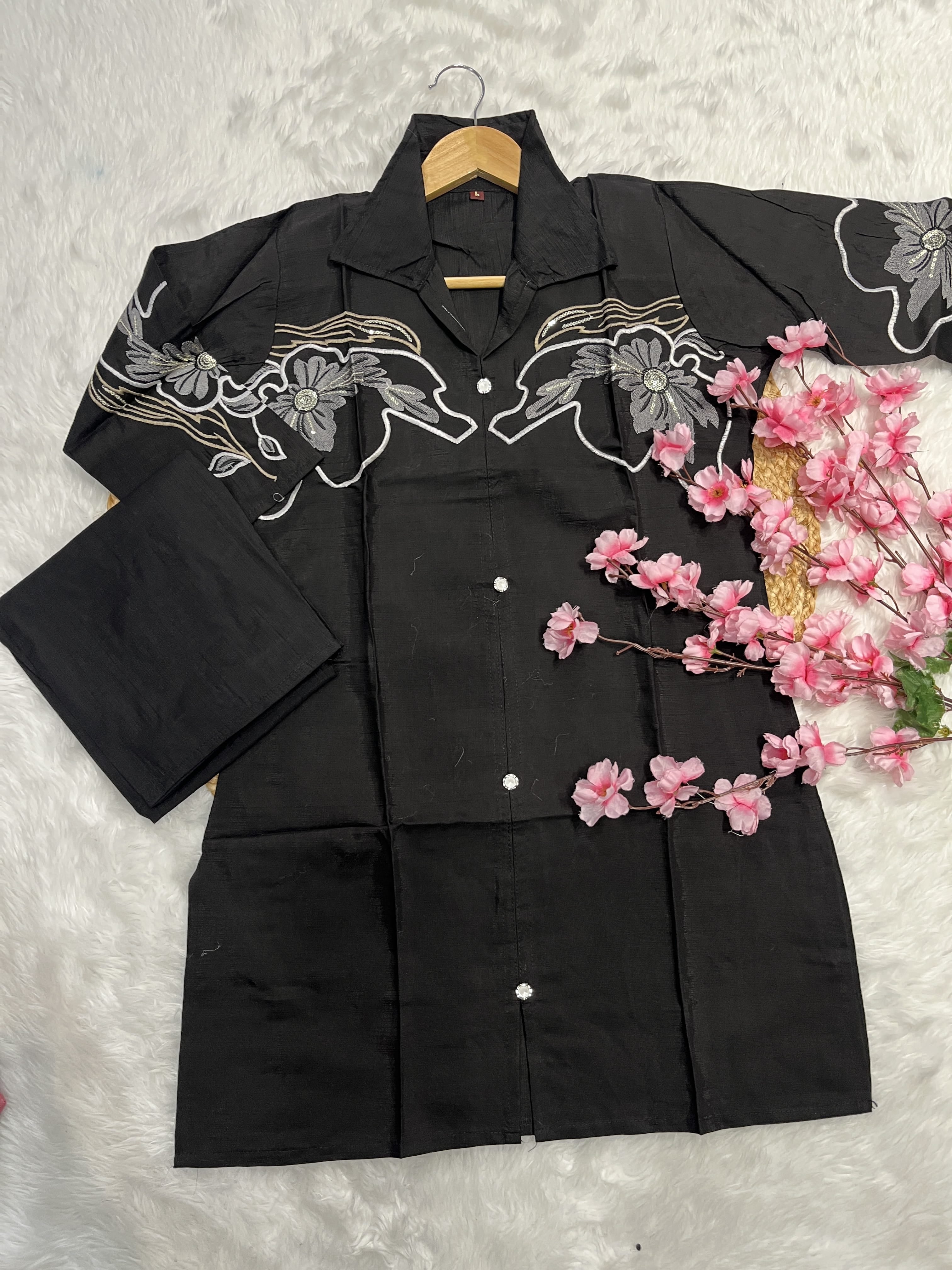 Uvara | Chanderi Co-ord Set