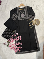 Savina | Chanderi Kurta Pant Dupatta Set