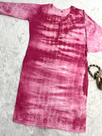 Zainab | Chikankari Dobby Long Kurti
