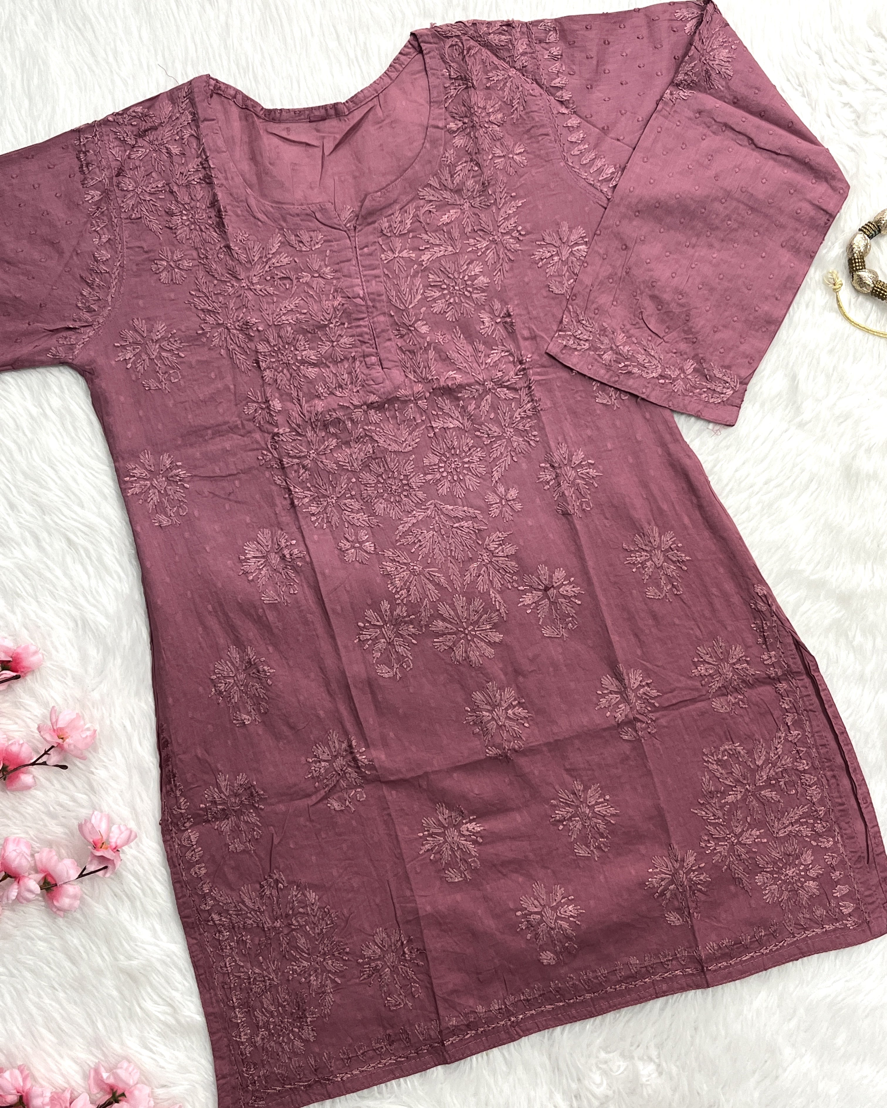Pereva | Dobby Cotton Short Kurti