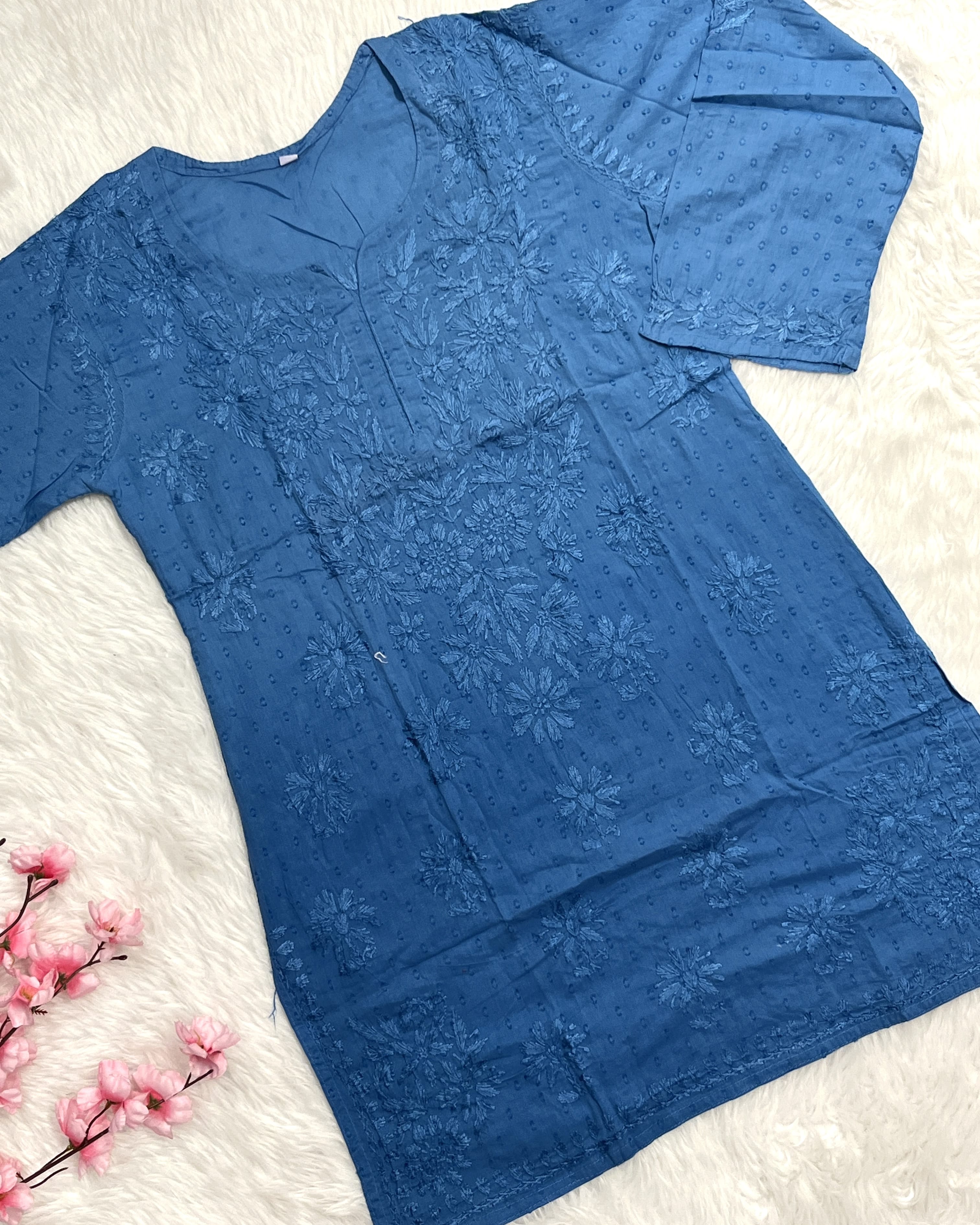 Pereva | Dobby Cotton Short Kurti