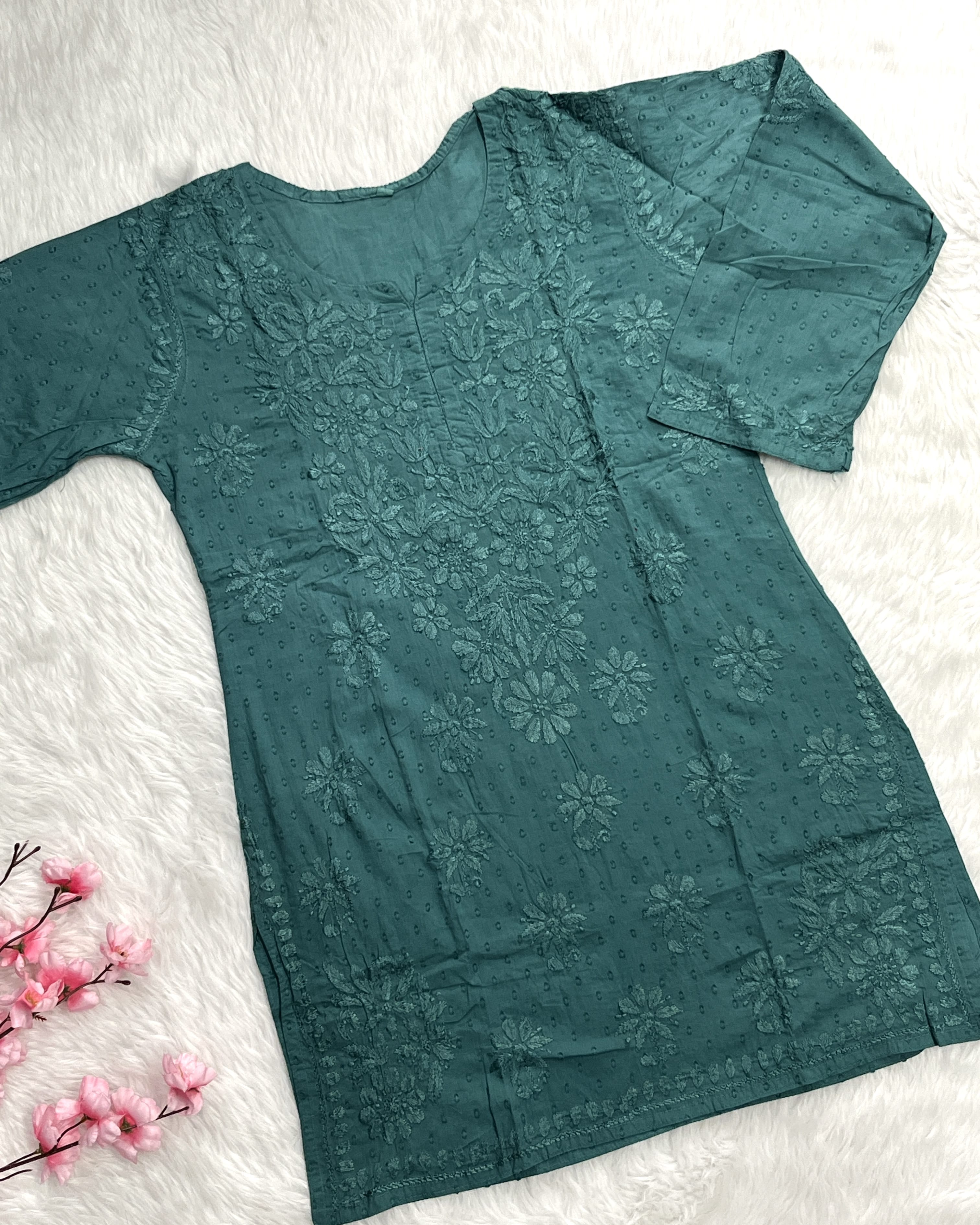 Pereva | Dobby Cotton Short Kurti