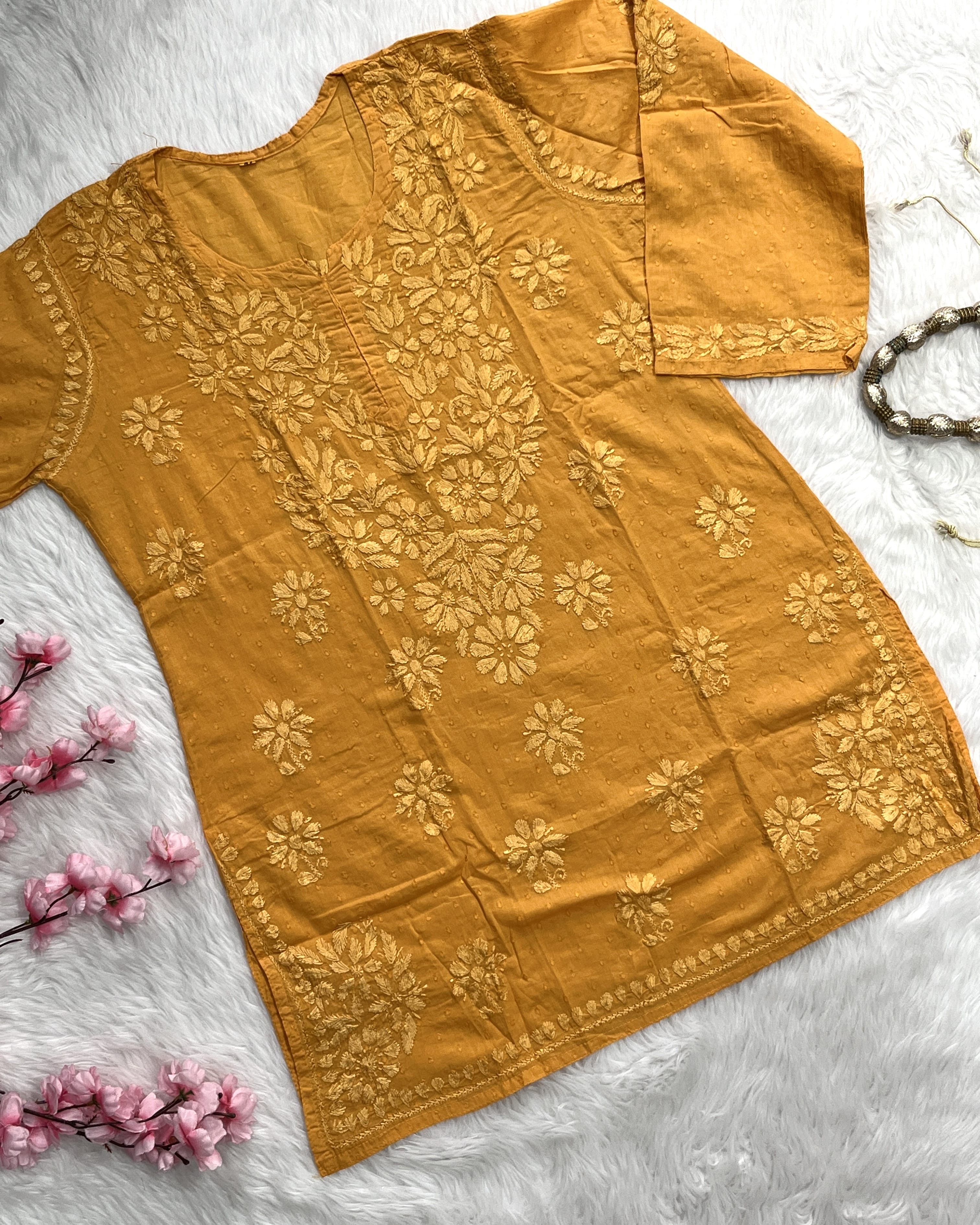 Pereva | Dobby Cotton Short Kurti