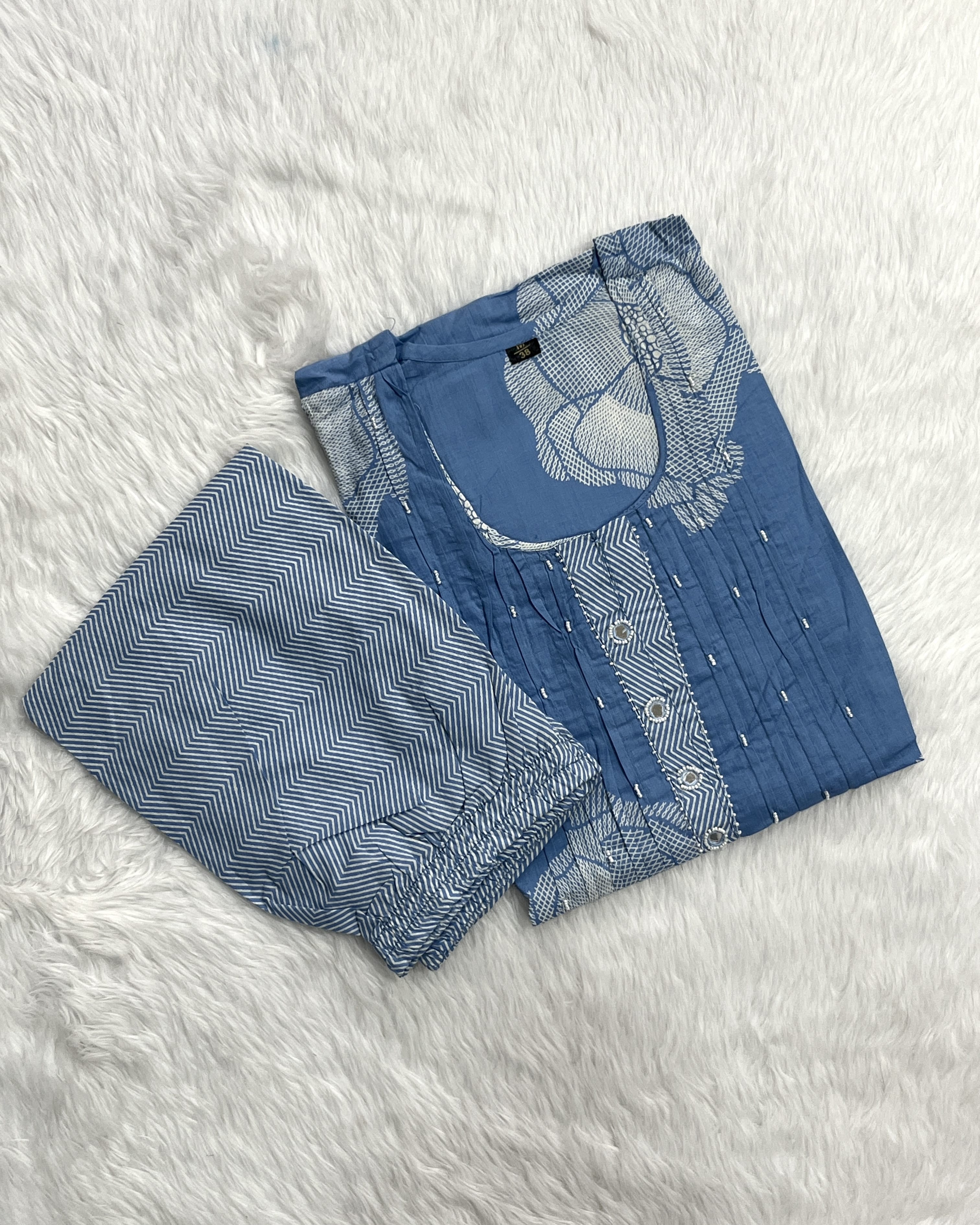 Rezina | Cotton Pant Set